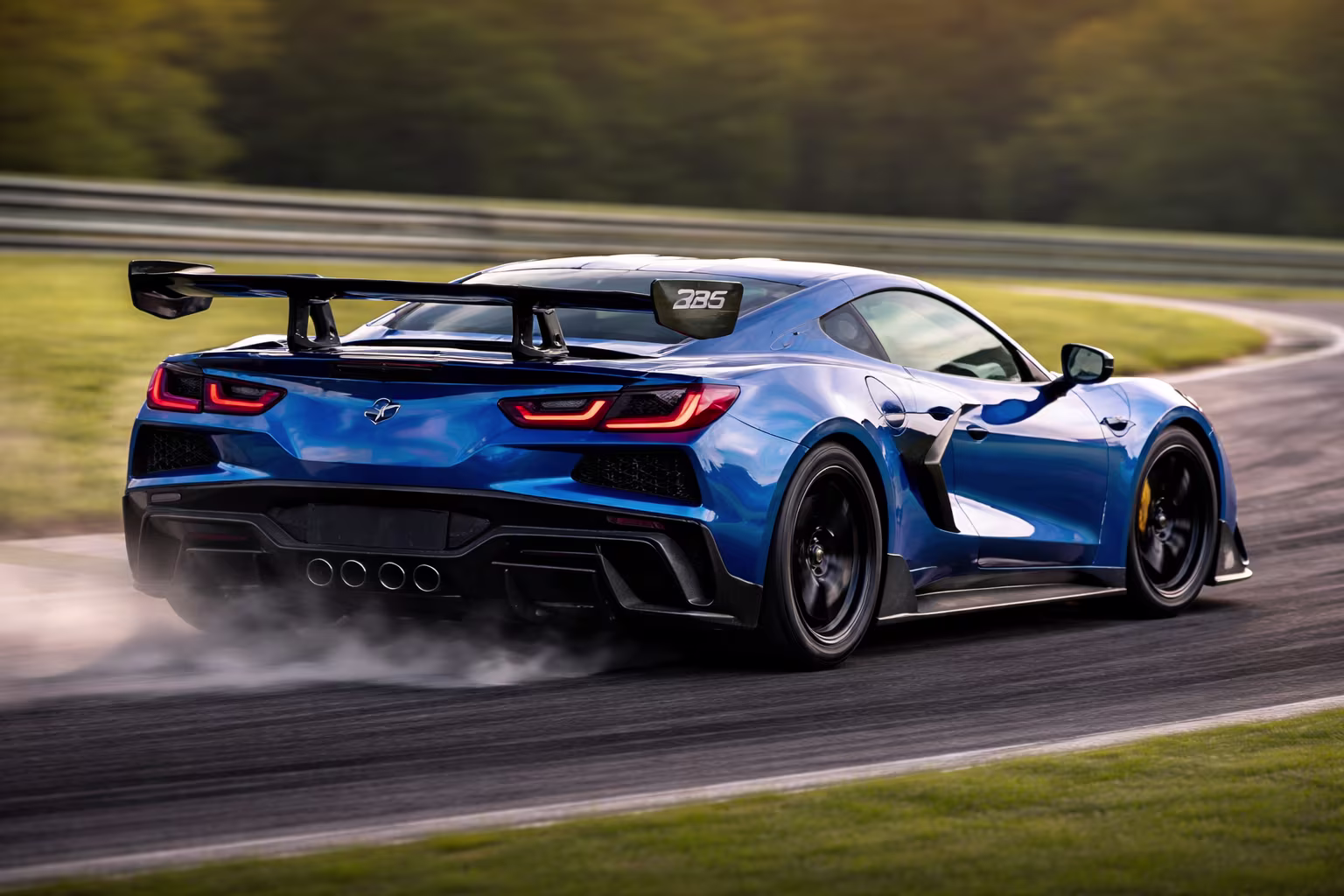 Corvette ZR1 na pista