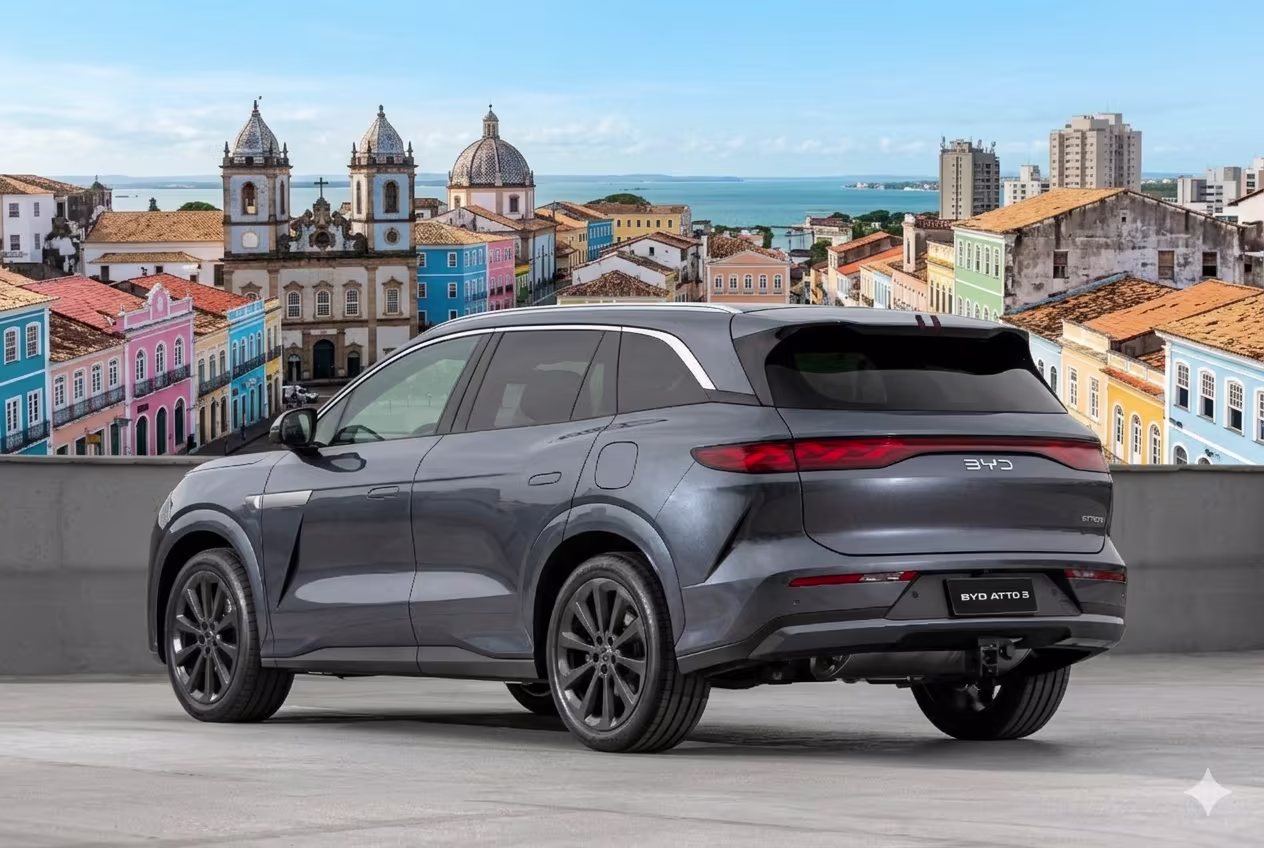Confirmado: em 4 de março o BYD Atto 8 desembarca oficialmente no Brasil