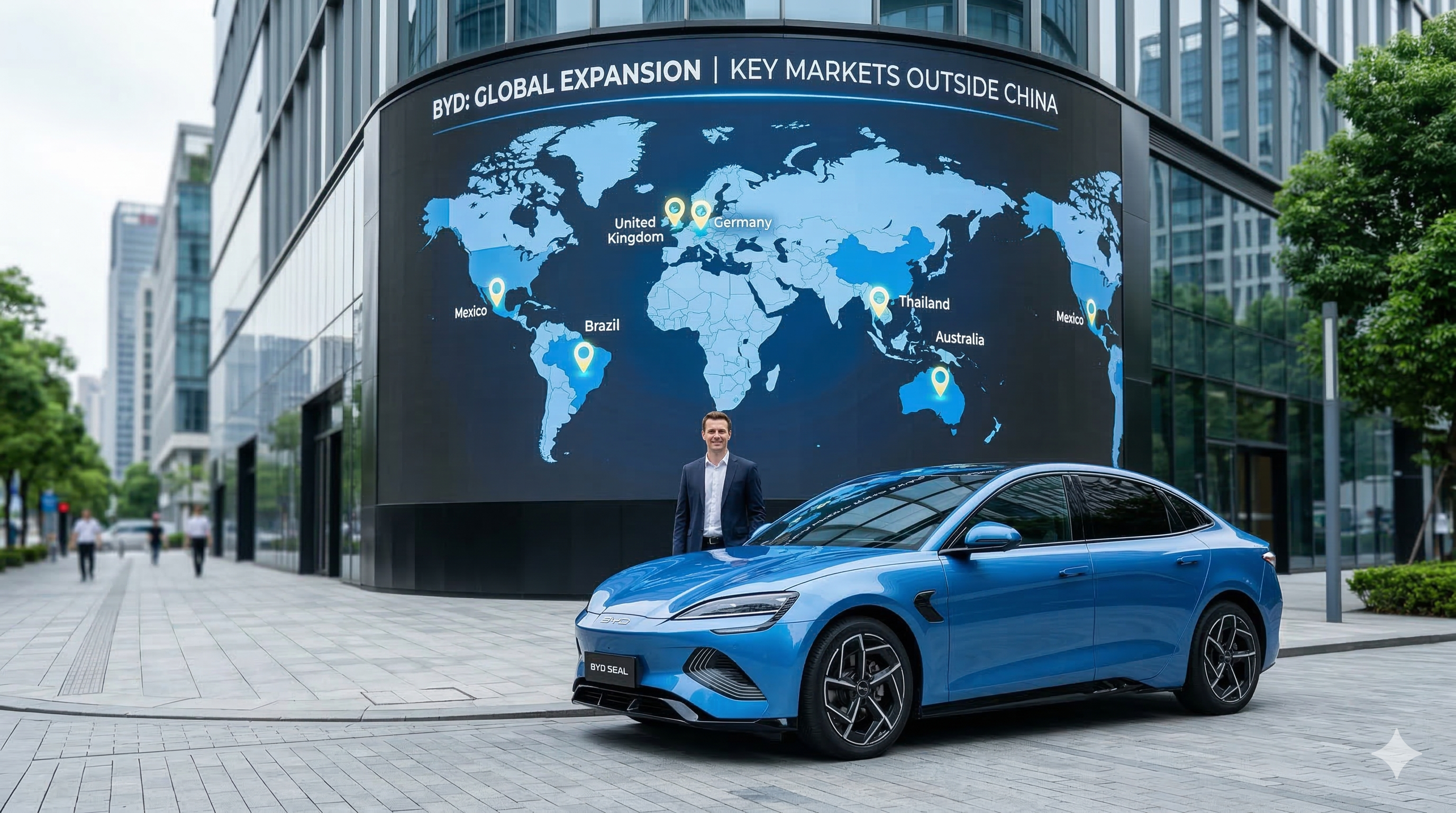 Crescimento de mercado da BYD