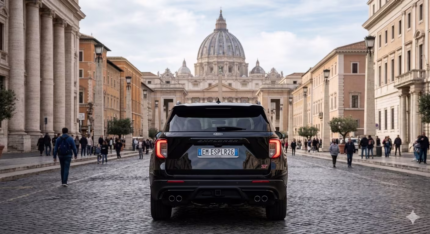 Ford Explorer traseira