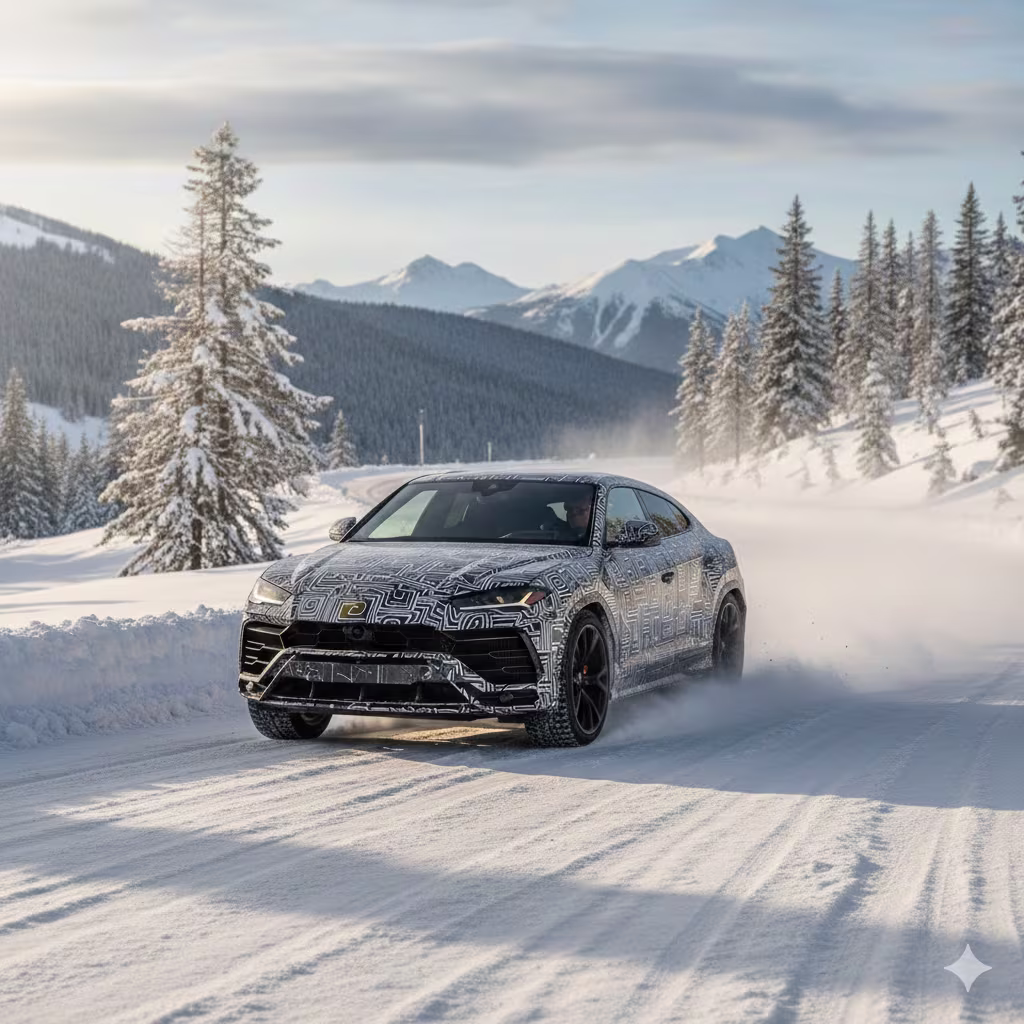 Frontal do Lamborghini Urus Performante 2027