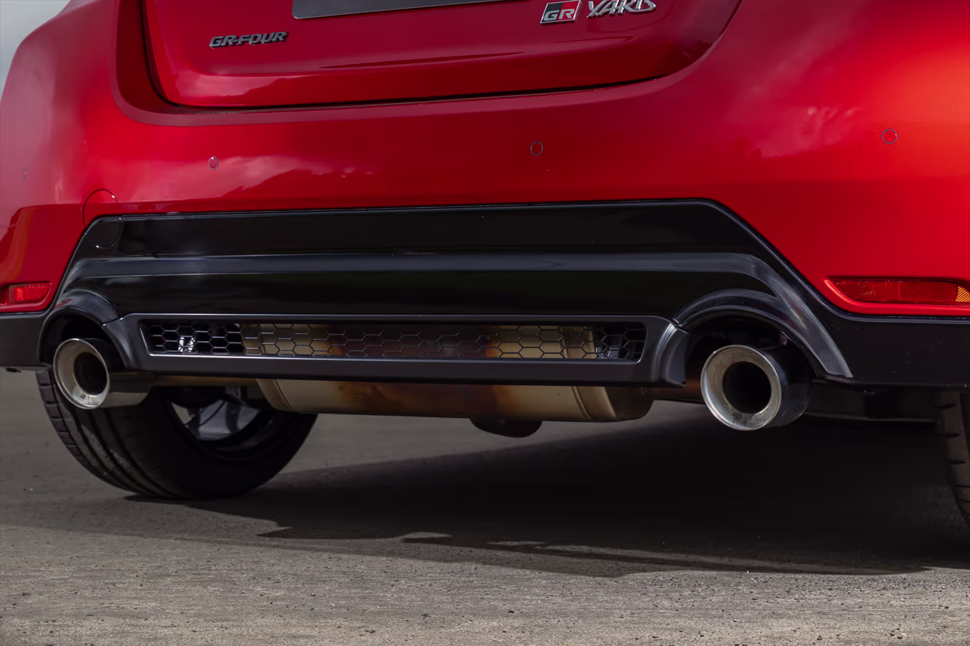 Toyota GR Yaris em imagem oficial distribuída pela marca