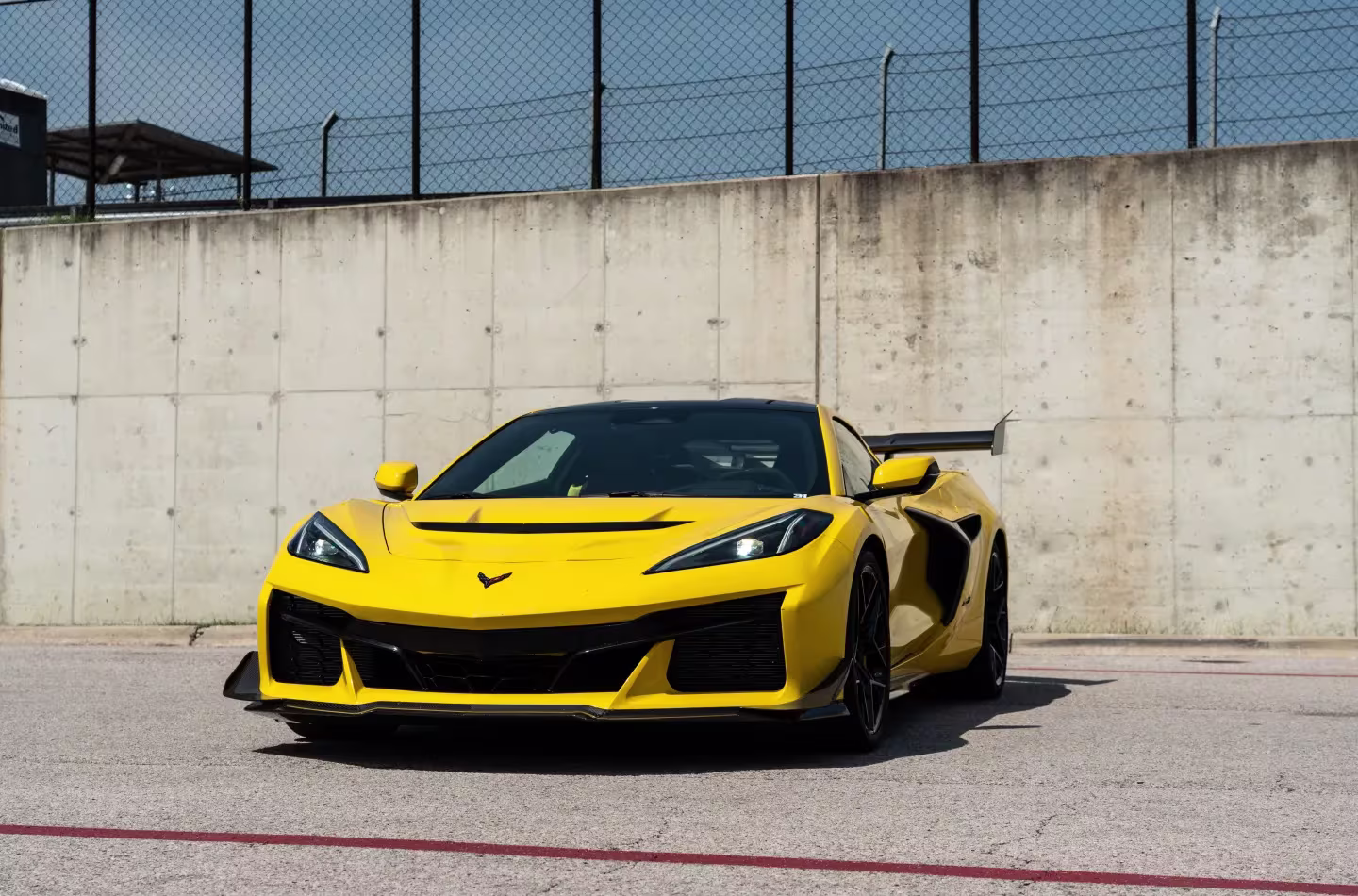 Corvette ZR1X em ação