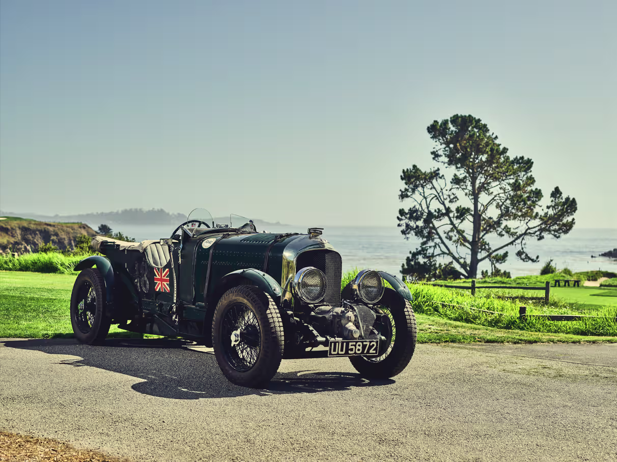 Bentley Blower de 1929 em imagem oficial da Bentley