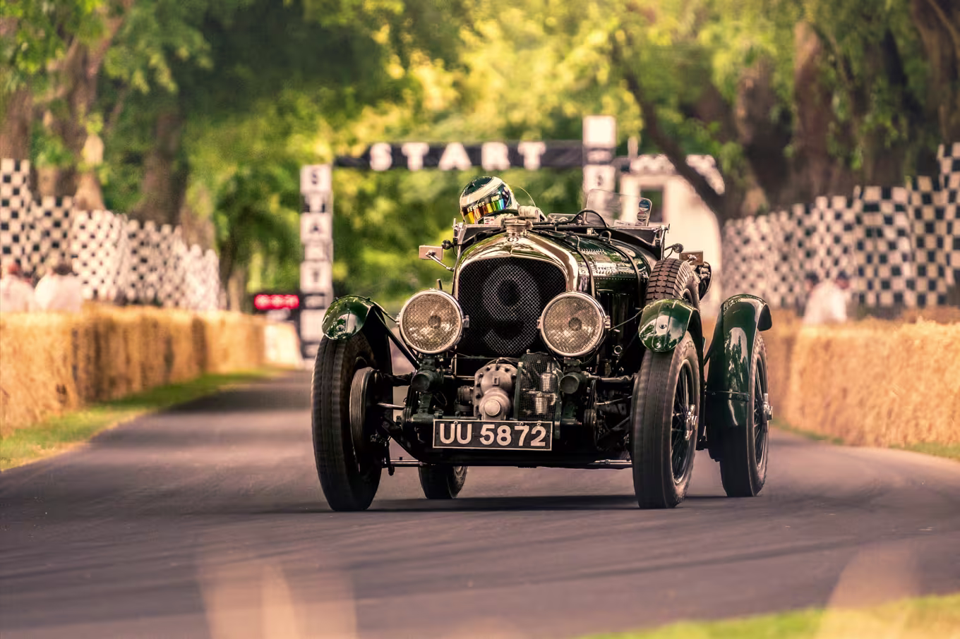 Bentley Blower em foto oficial da Bentley