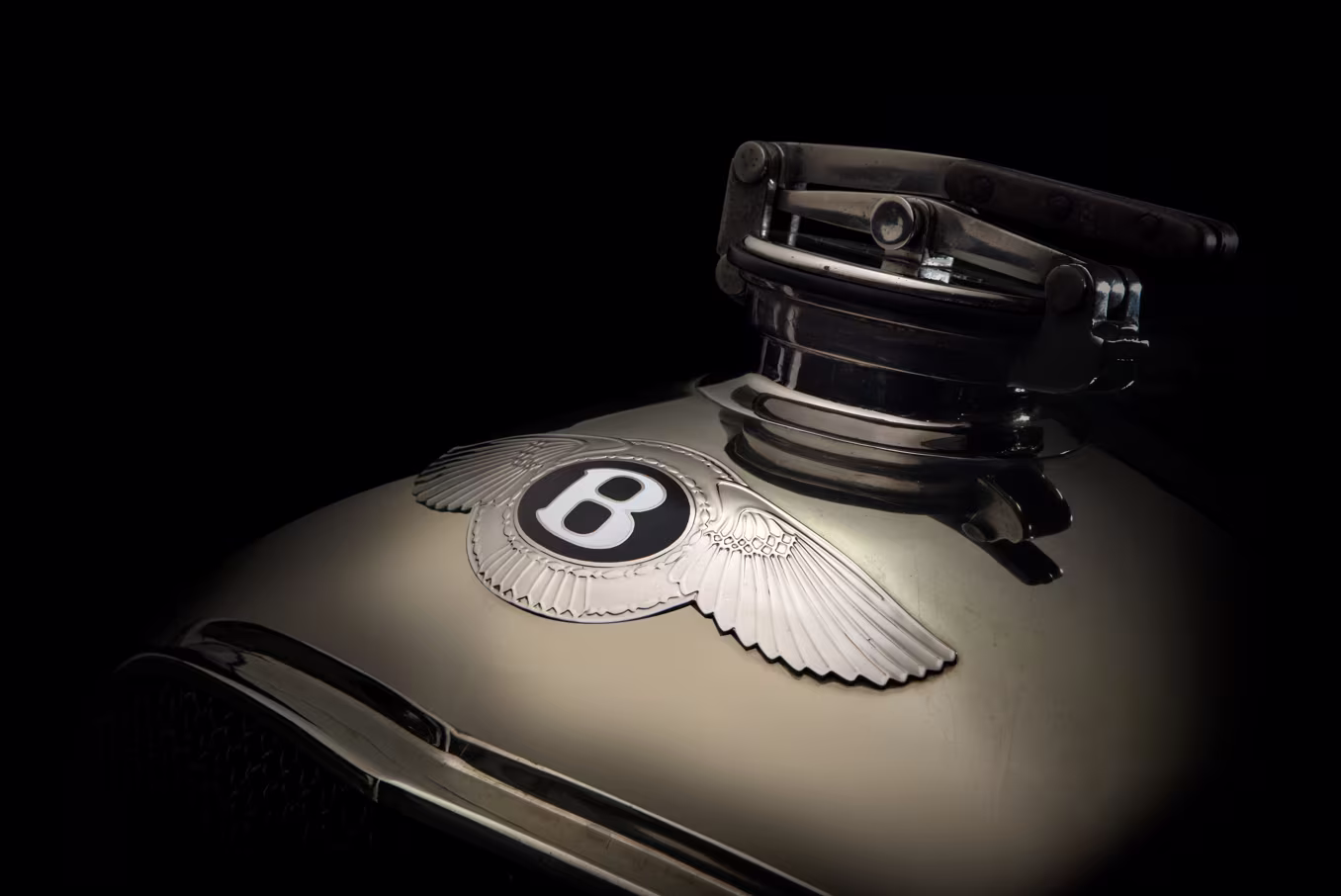 Detalhe oficial do Bentley Blower de 1929