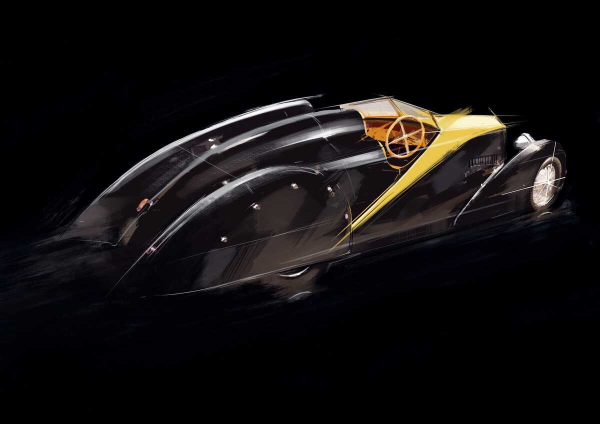 Bugatti Type 57 Grand Raid Usine 1934 em imagem oficial