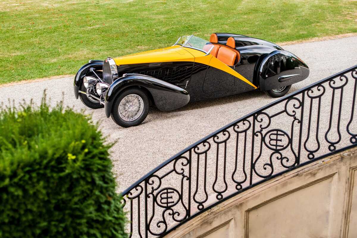 Bugatti Type 57 Grand Raid Usine 1934 em imagem oficial