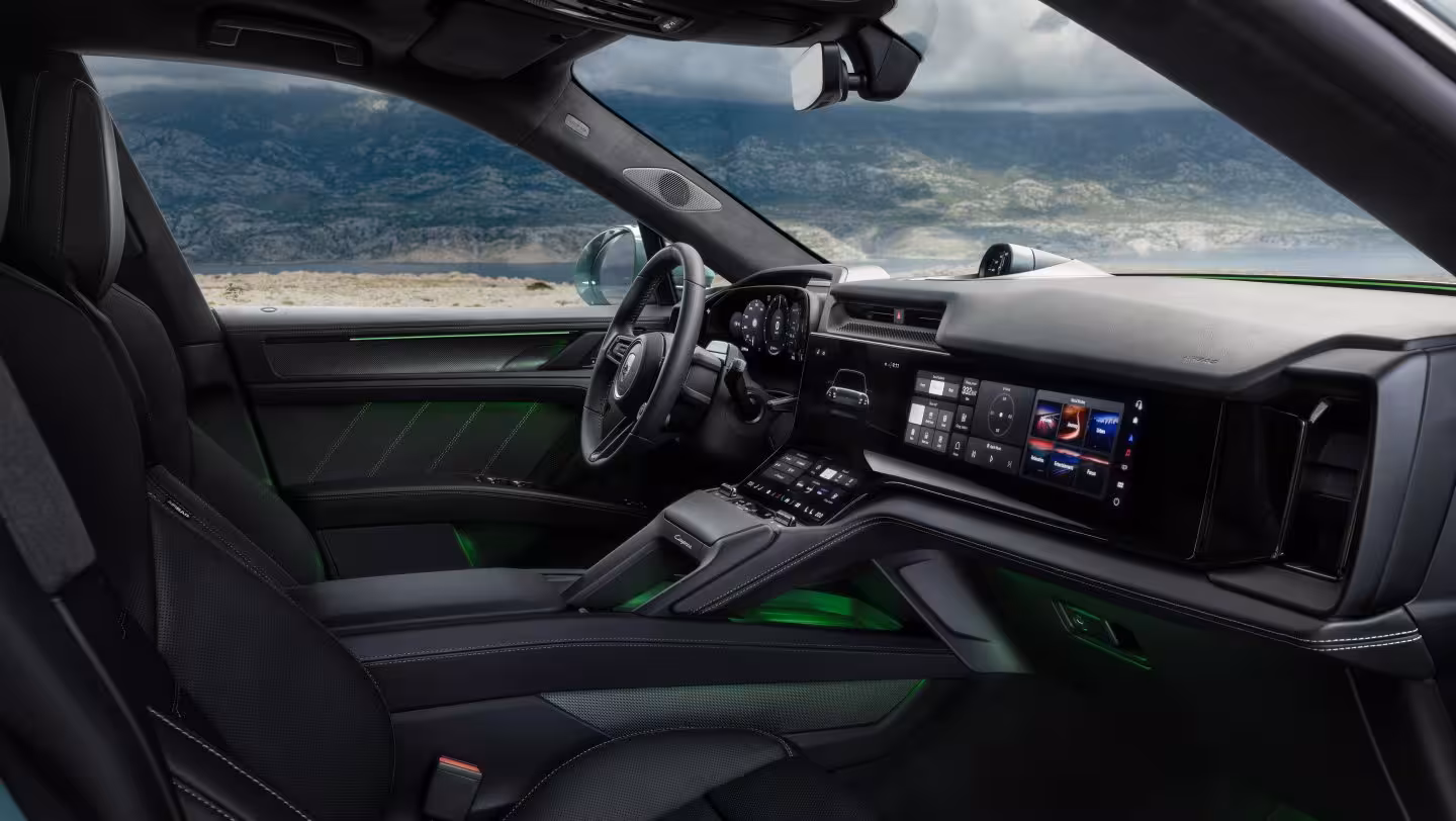 Porsche Cayenne Coupe EV Interior