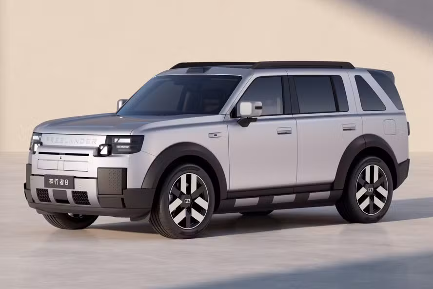 Freelander 8 estreia em Pequim com tecnologia Huawei e marca nova fase da Land Rover