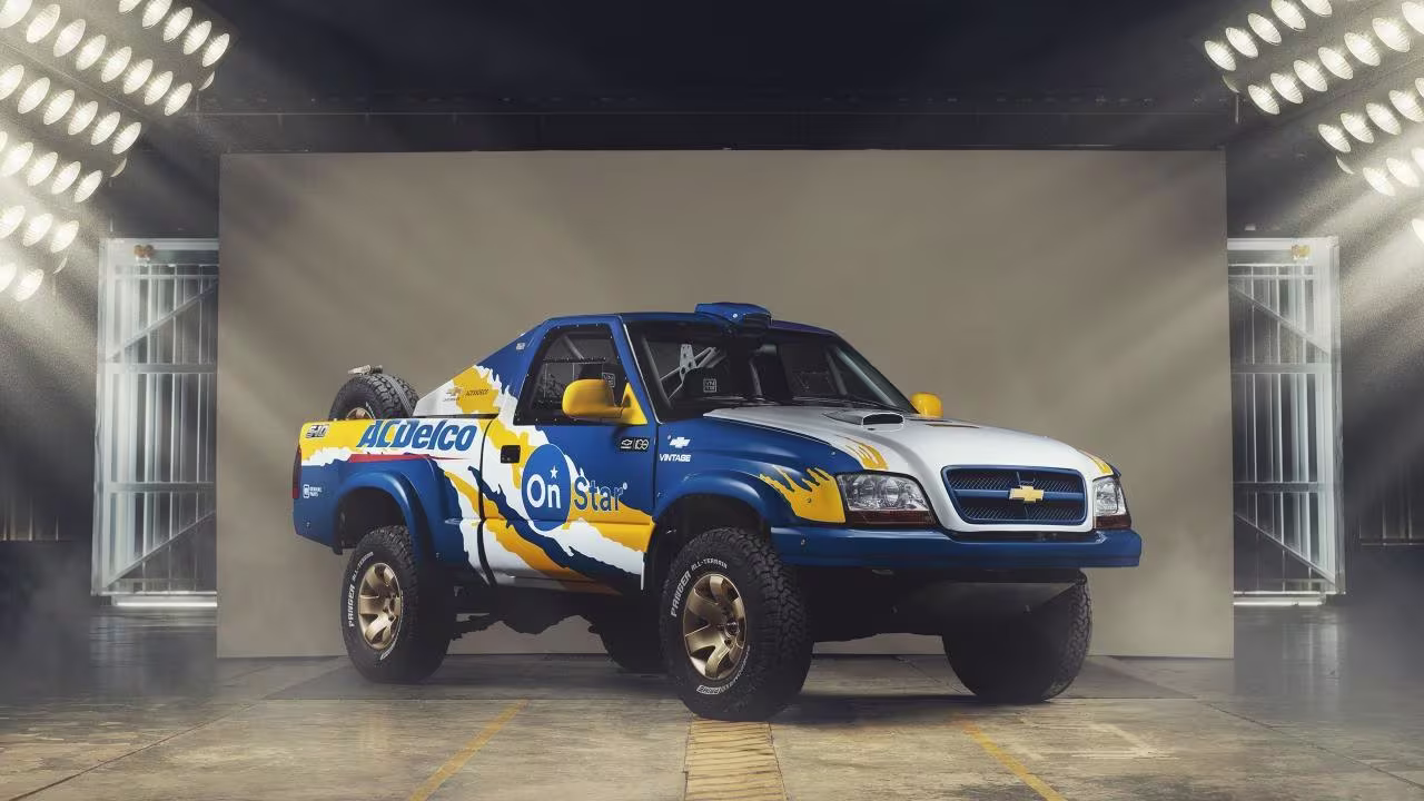 Chevrolet S10 Rally preparada para o leilão dos 100 anos