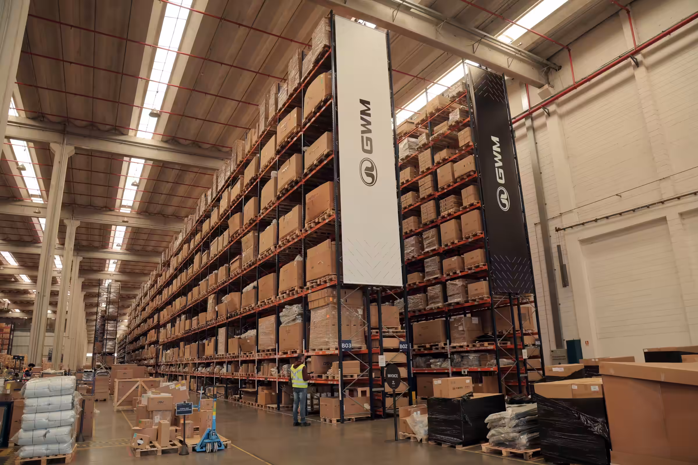 Centro de distribuição GWM em Cajamar