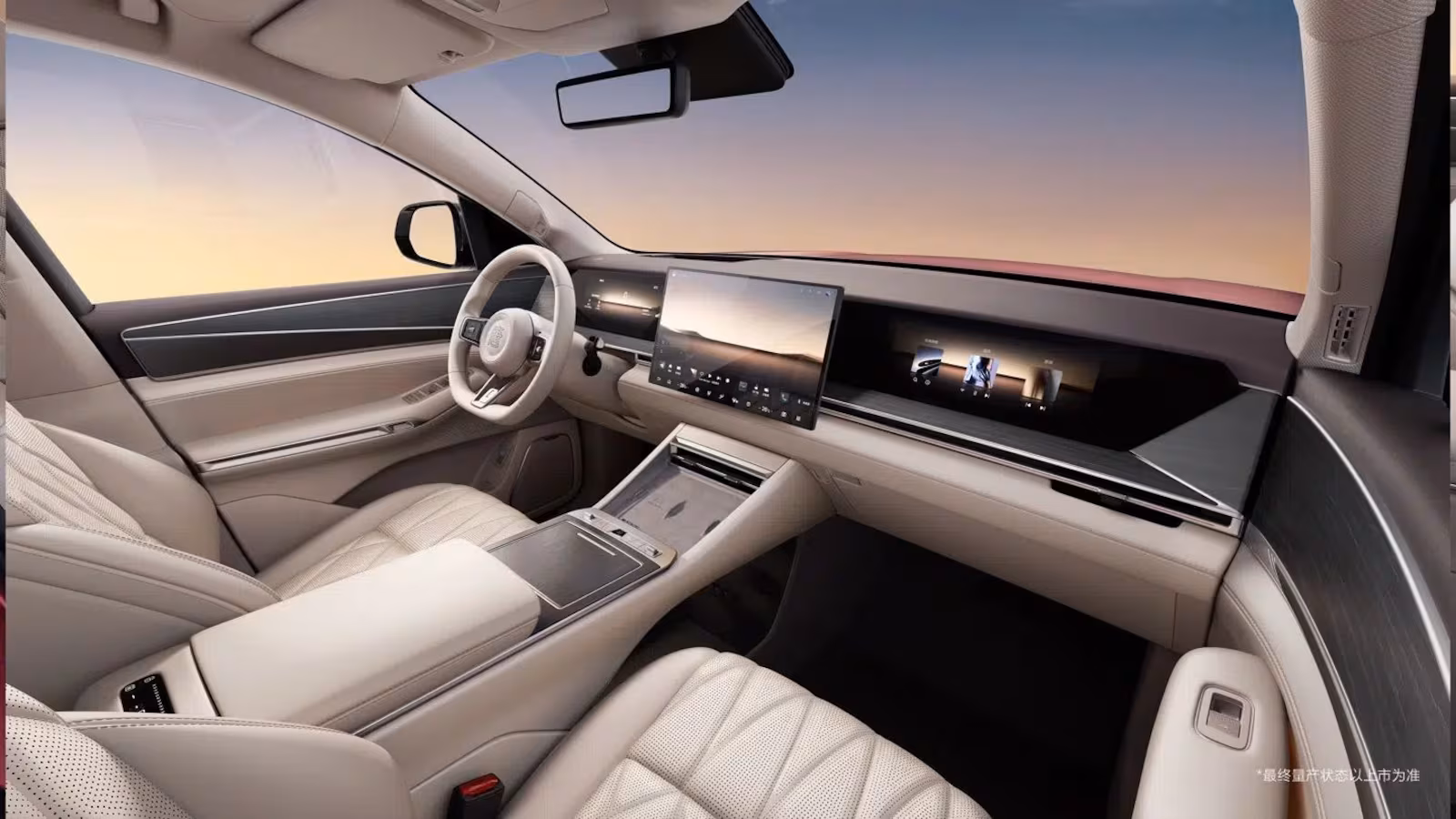 Interior BYD Great Tang