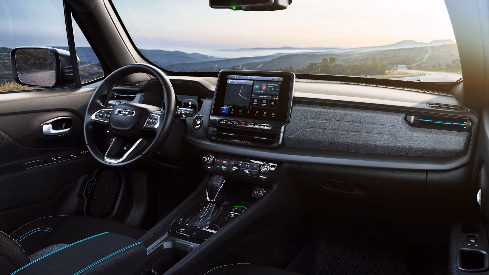 Interior do Jeep Renegade 2027