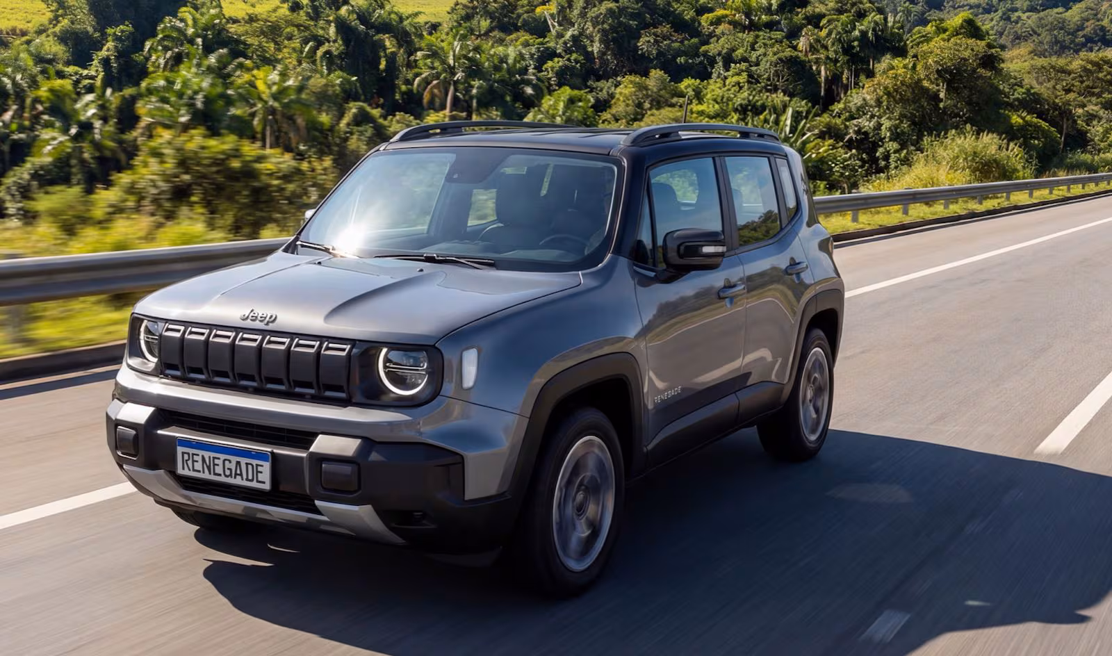 Jeep Renegade 2027 na estrada