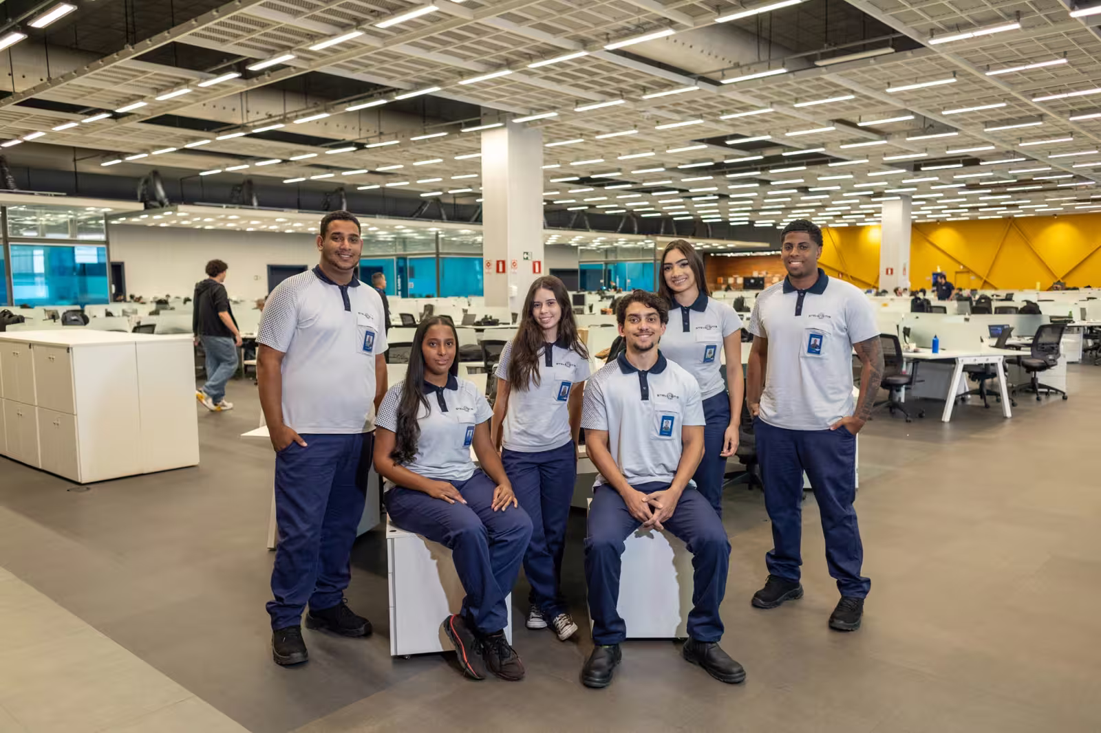 Participantes em atividade de formação profissional da Stellantis