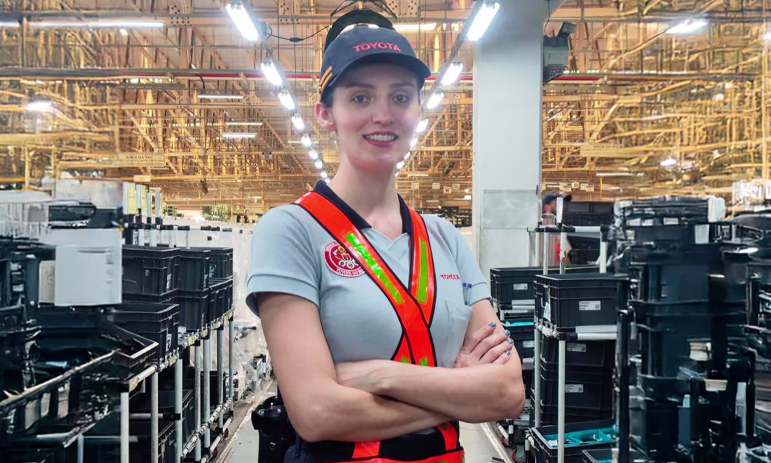 Imagem institucional da Toyota usada na comunicação da Página de Carreiras