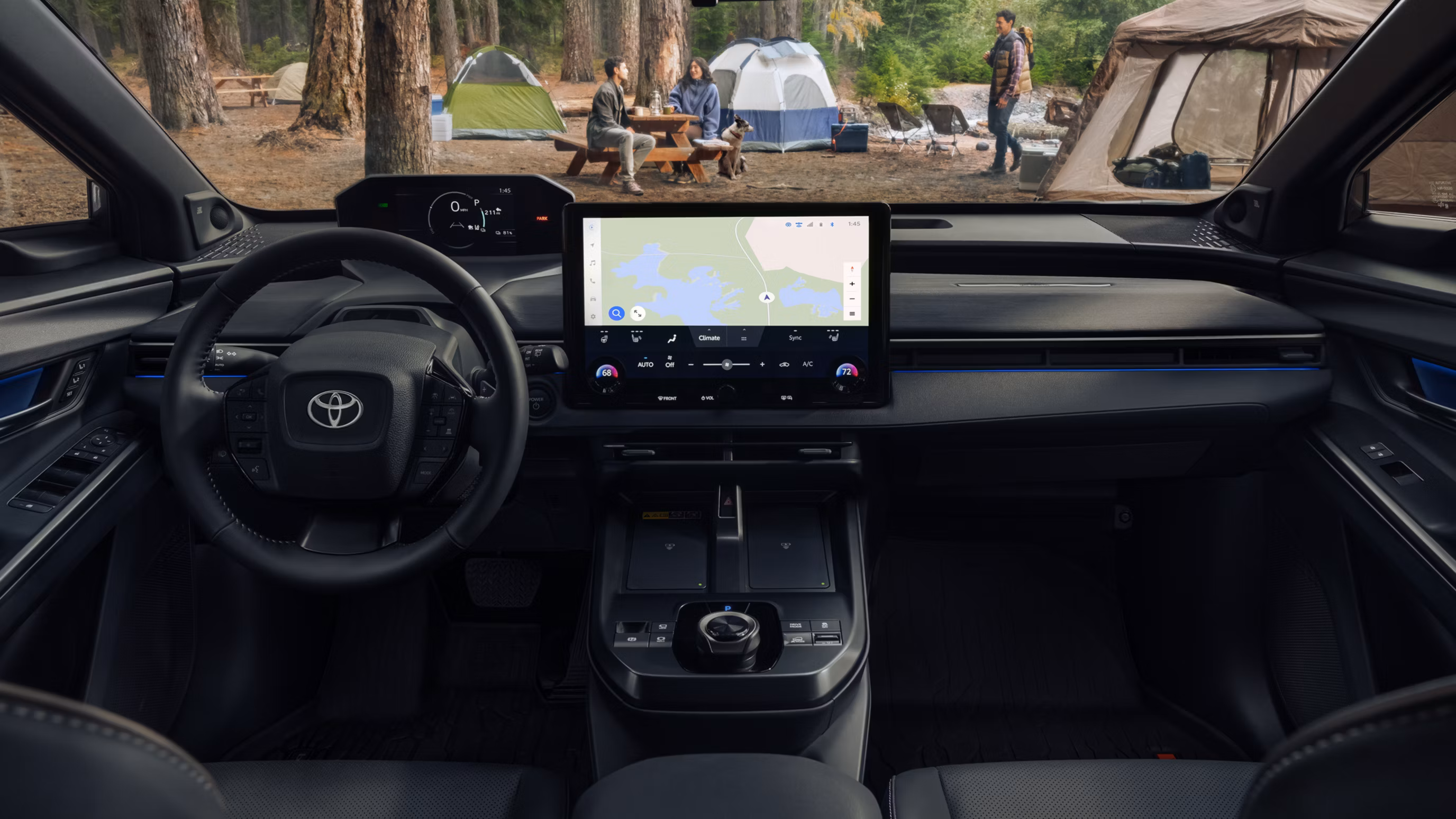 Toyota bZ Woodland Interior