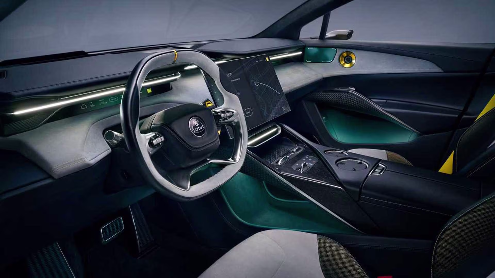 Lotus Eletre - interior
