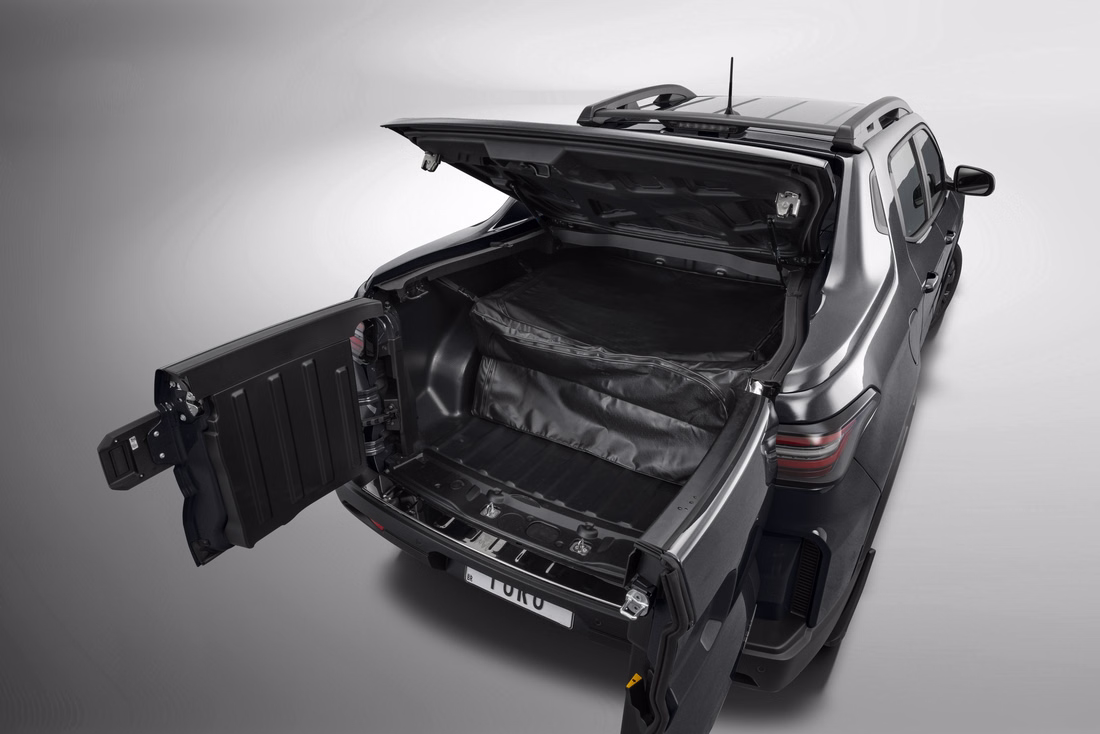Caçamba aberta da Fiat Toro 2027