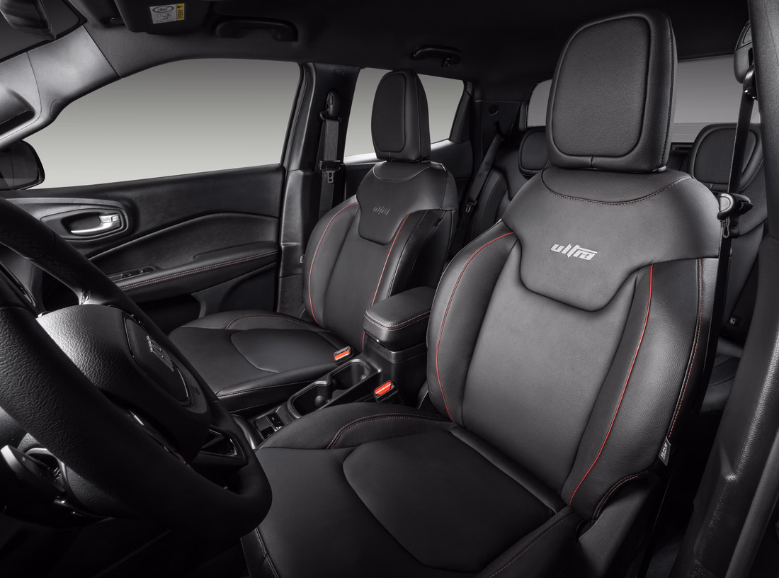 Bancos dianteiros da Fiat Toro 2027