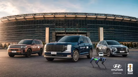 Hyundai leva 994 veículos, 506 ônibus e robôs Spot para a Copa do Mundo