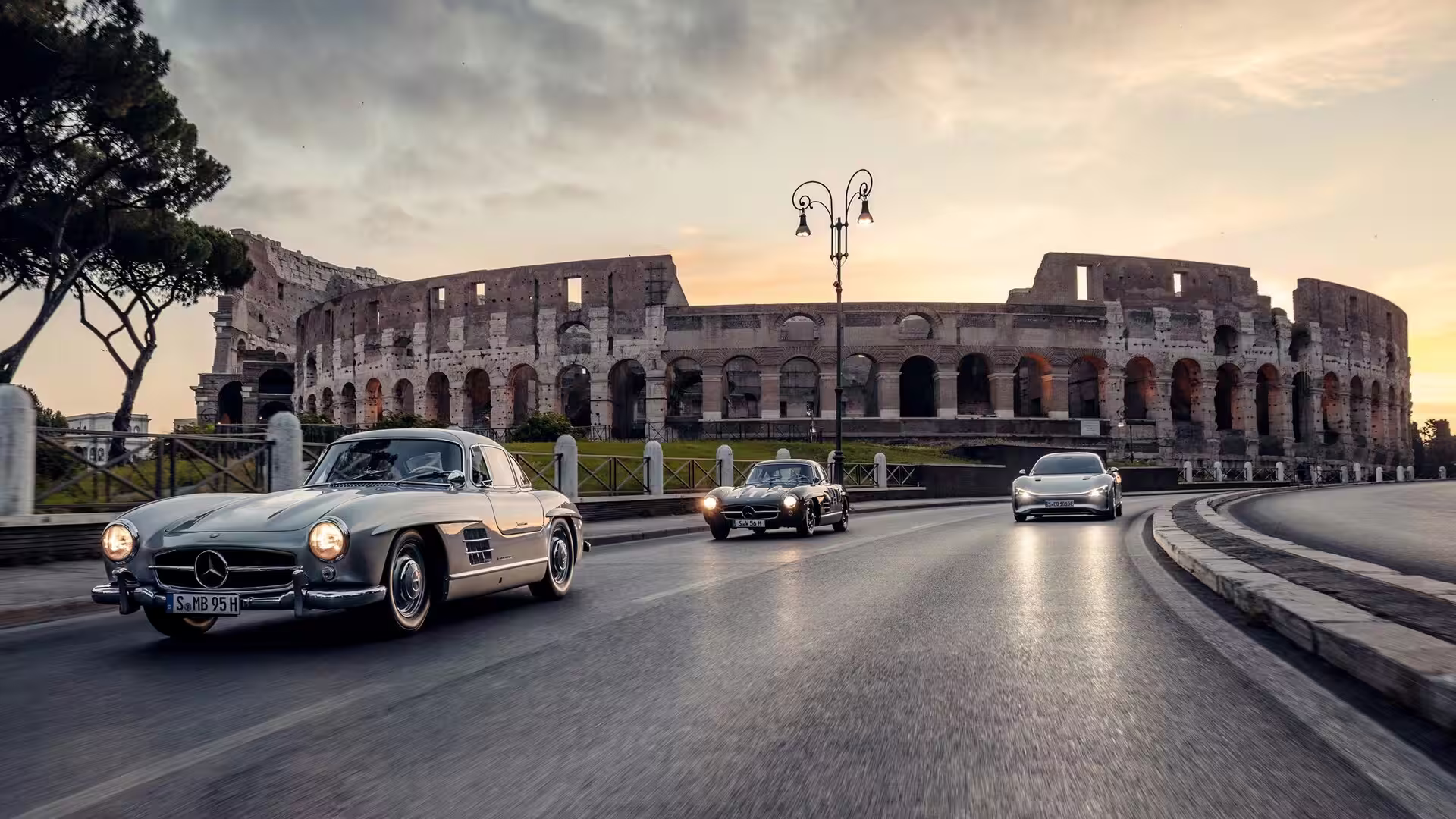 Mercedes-Benz na 1000 Miglia 2026 em celebração aos 140 anos do automóvel